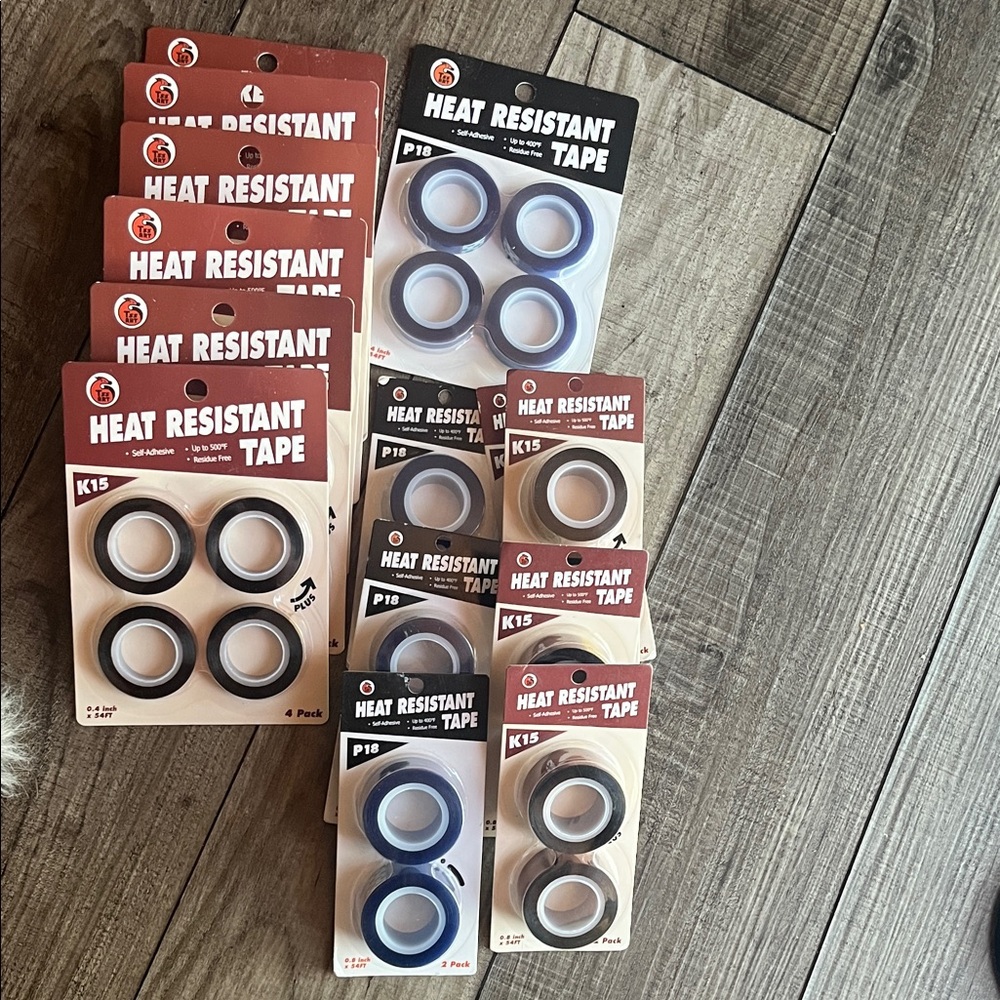Lot of 14 Heat Resistant Tape for Electronics 56 rolls total new